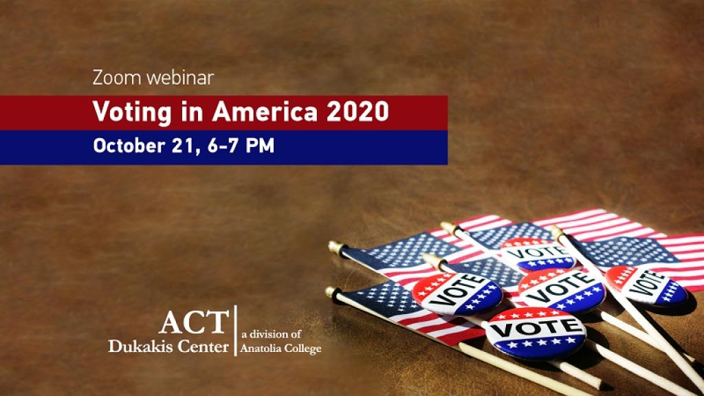 The Dukakis Center covers the 2020 US general election