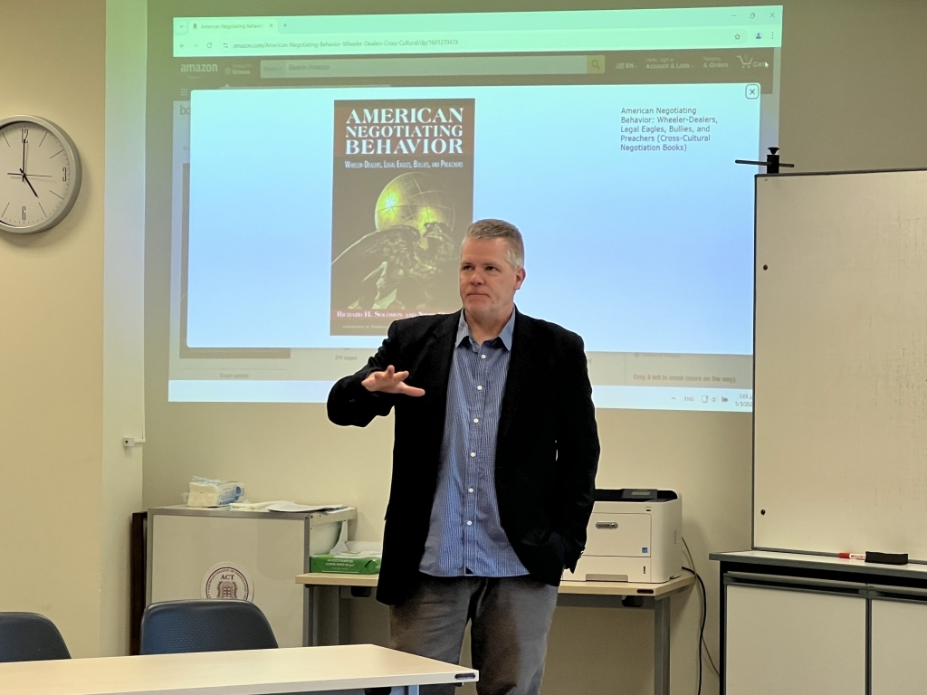 Dukakis Center hosts American University scholar James Quirk